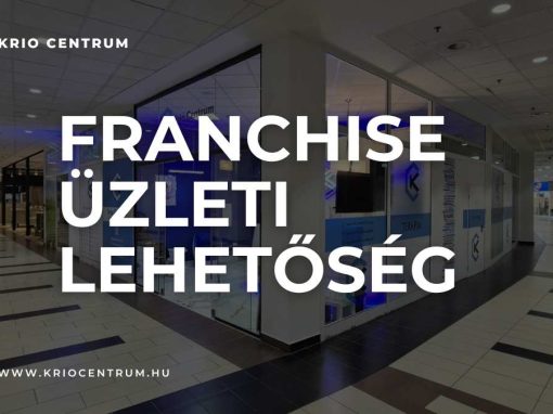 Franchise üzleti lehetőség a Krio Centrummal – Légy részese a modern egészségmegőrzés forradalmának!